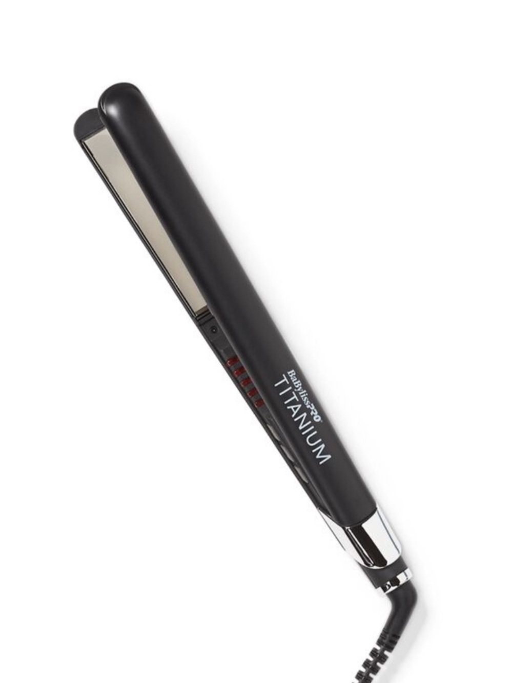 BABYBLISSPRO Titanium Flat Iron 1 Inch Hair Straightener